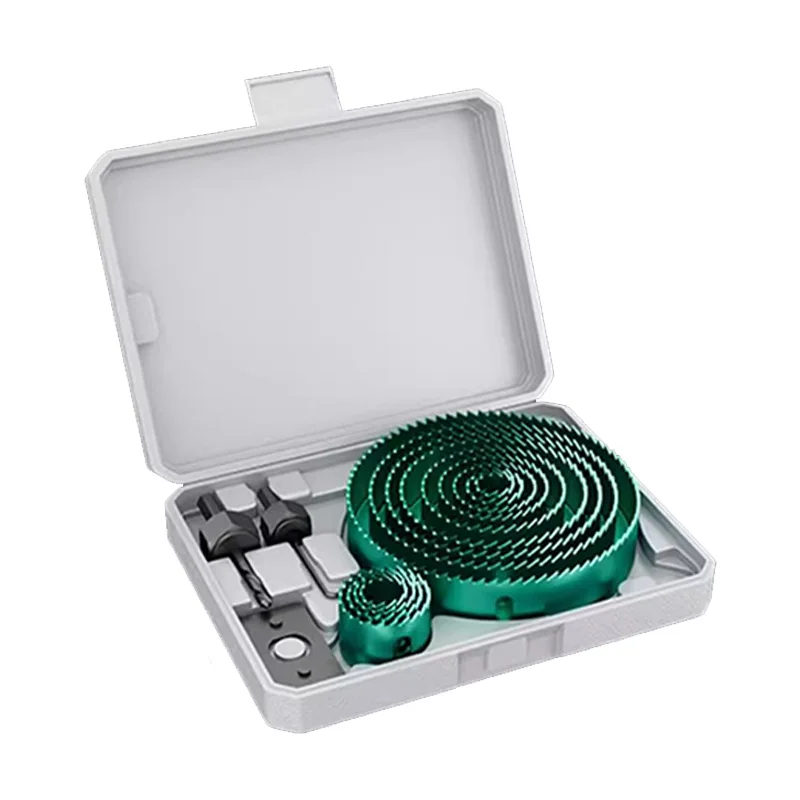 GREENERY 19-127mm Gatenzaag Snijset Zaagbeker Houten Kroonboor Scherpe Tanden Voor Gipsplaten Staal Plastic PVC Houtbewerkingsgereedschap - afbeelding 2