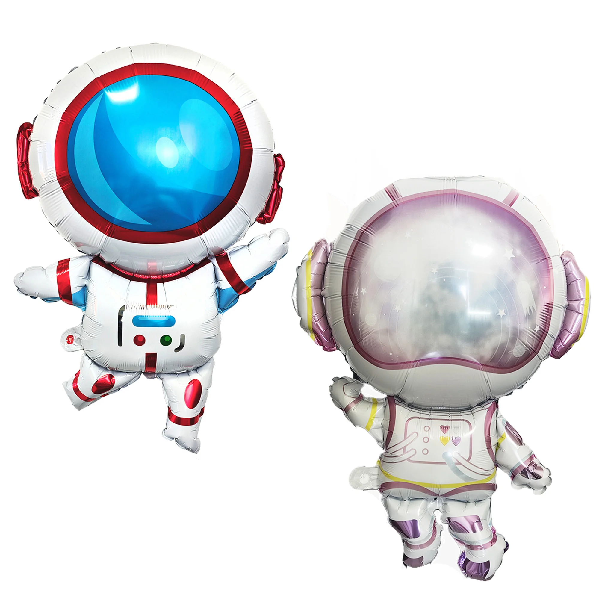 5Pcs Astronaut Balloons for Girls  Astronaut Space Party Decoration Outer Space Astronaut Planet Balloons Galaxy Planet Balloons