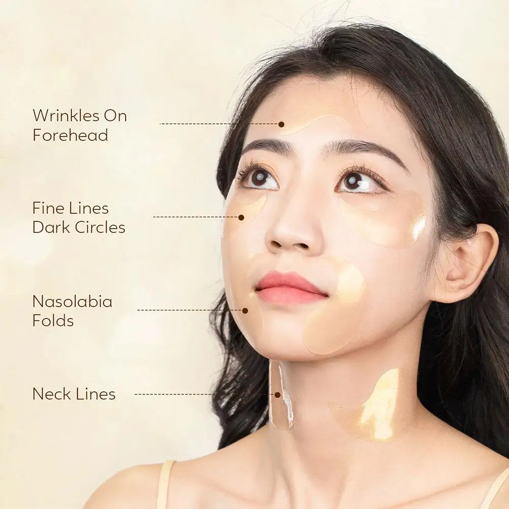 

Маска для глаз с золотой улиткой, средство для удаления морщин под глазами, средства для лечения кожи, уход за кожей, освежающий против кругов, Rejuvena L5Y1