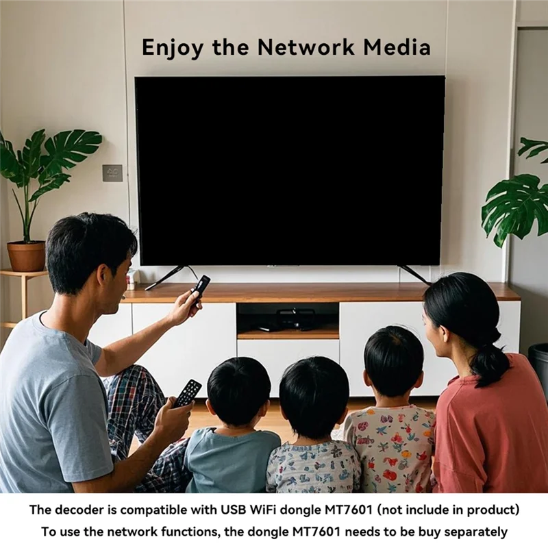 

【A42U】DVB-T2 Цифровой наземный ТВ-декодер, телеприставка Full HD H. 265, декодирование HEVC с вилкой EPG EU