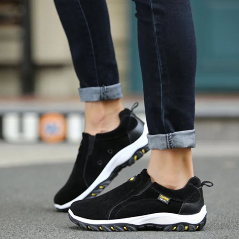 Men's Hiking Shoes Matte Men's Shoes Casual Outdoor Shoes Running Shoes Fashionable Versatile Autumn Winter Fashion Comfortable