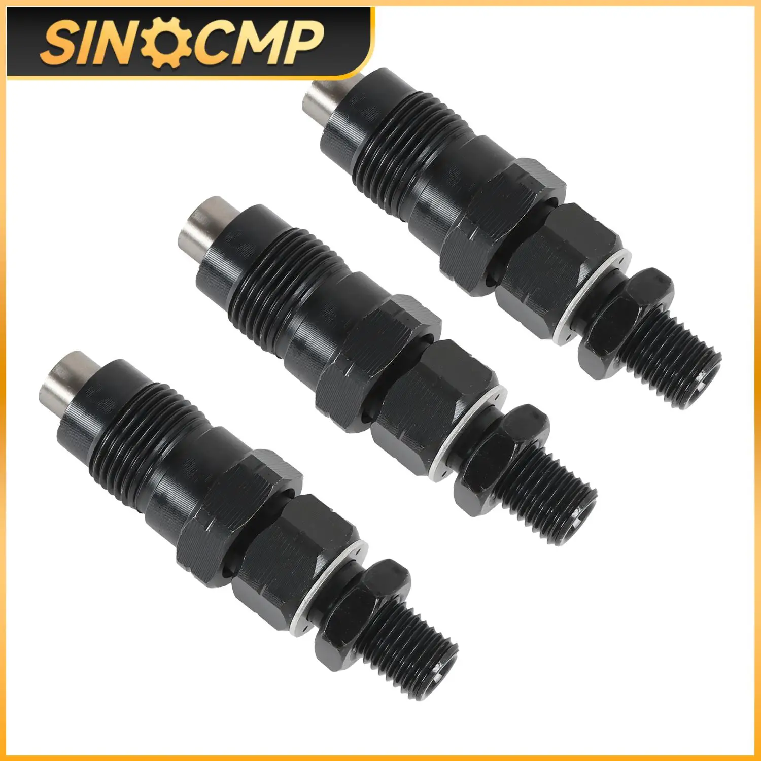 

3pcs 119515-53001 Fuel Injectors for Yanmar 3TNV70 3TNV88 3YM30 Engine John Deere Tractor with Three Months Warranty