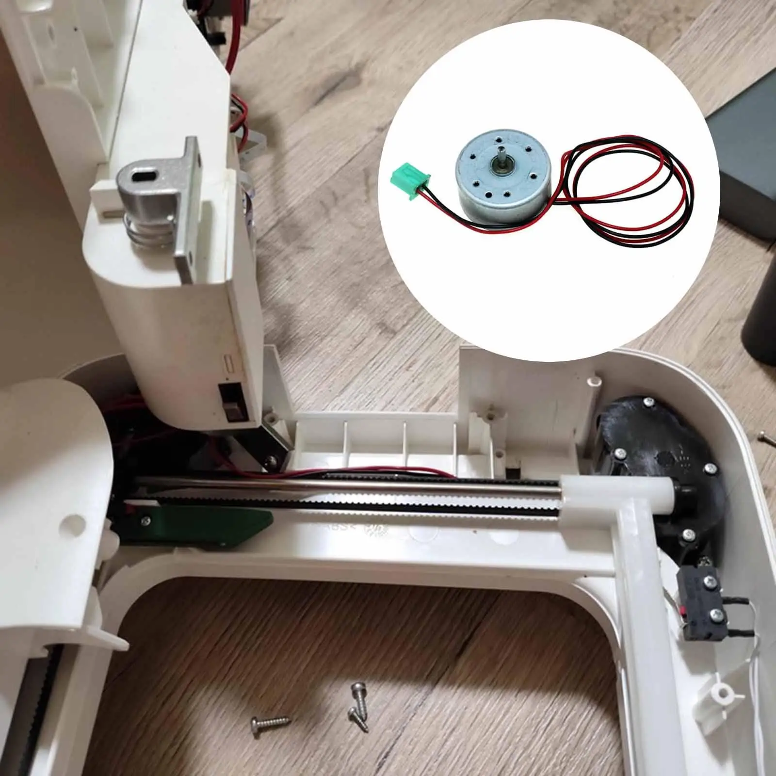 Automatic Trash Can Lid Motor Sturdy Metal Repair Part with Wire Small Bin Accessory for T1S TC1D Smooth Operation