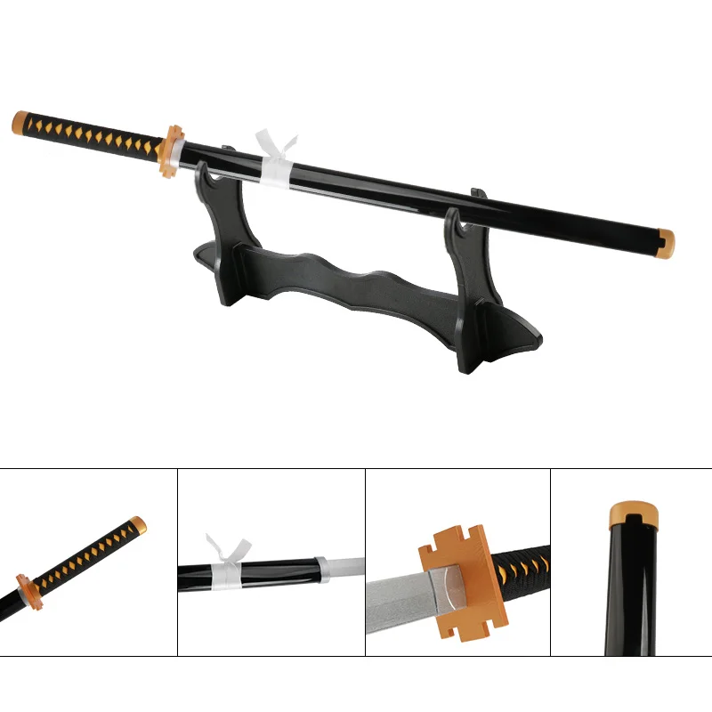 Populaire Japanse Anime katana-zwaarden, Samurai-zwaarden, niet scherp, verzamelbare vakantiegeschenken, met riem en zwaardhouder