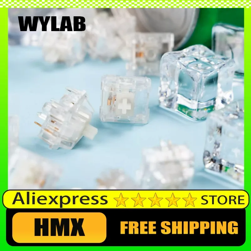 

WYLAB HMX Sugar Free Sprite Shaft 37g/42g Triggers Fully Transparent Mold Cover To Enhance Hand Feel Medium Frequency Brittle