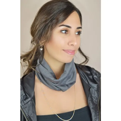 Accesorios de S & A, cuello Baf gris