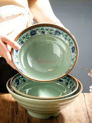 8/9-inch A5 melamine noodle bowl, large bowl, noodle soup bowl, noodle shop special bowl, plastic tableware