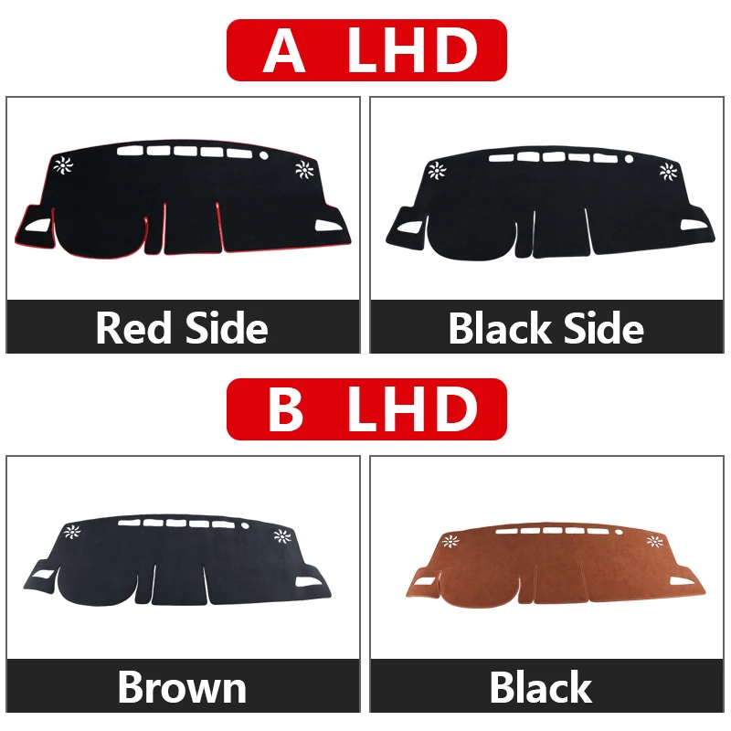 For Toyota Corolla Cross XG10 2021 2022 2023 2024 Hybrid Car Dashboard Cover Sun Shade Avoid Light Mat  Non-Slip Pad Accessories