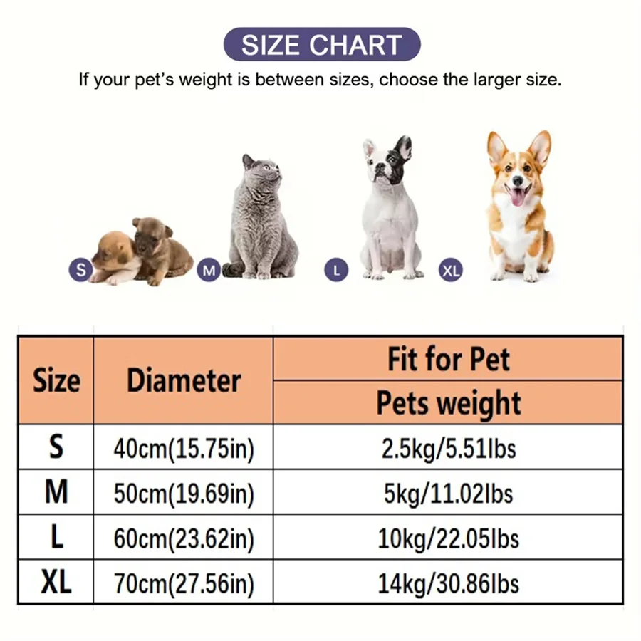 Weiches, langes Plüsch-Katzenhaus, Hundebett, beruhigendes, warmes Kunstfell-Bett, Donut-förmiges, komfortables Schlafbett, waschbar für kleine und mittelgroße Hunde und Katzen – Detail 2