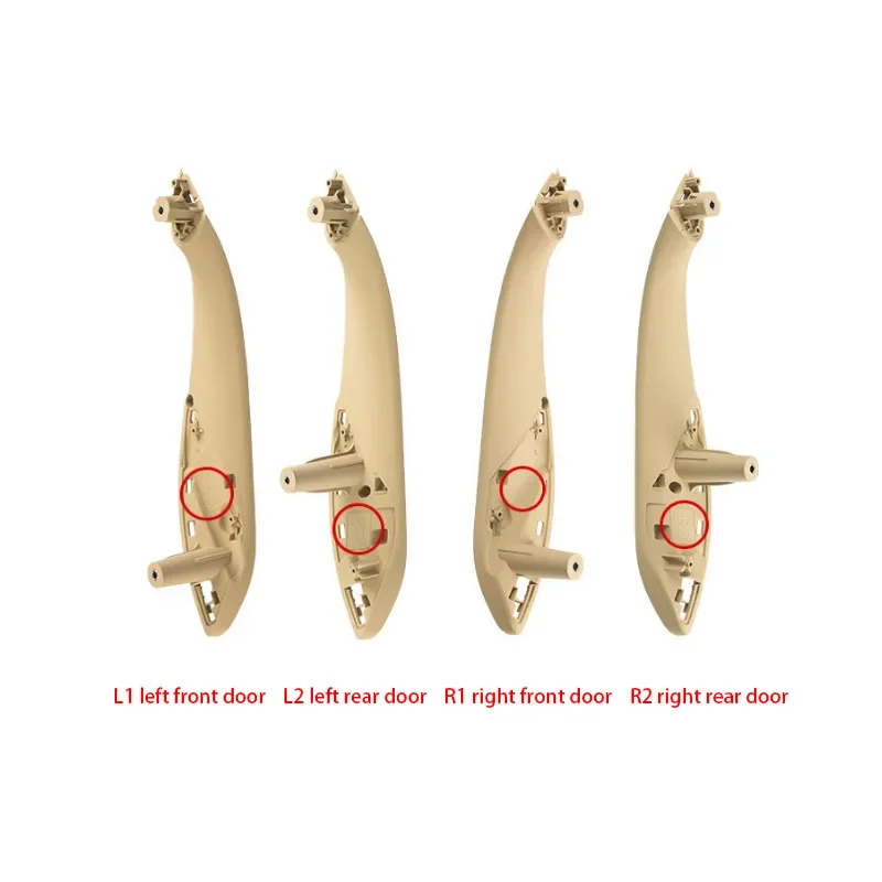 

For BMW 3 4 Series M3 M4 F30 F80 F31 F32 F33 F34 F35 F36 F82 4pcs Interior Door Pull Handle Inside Panel Trim Replacement