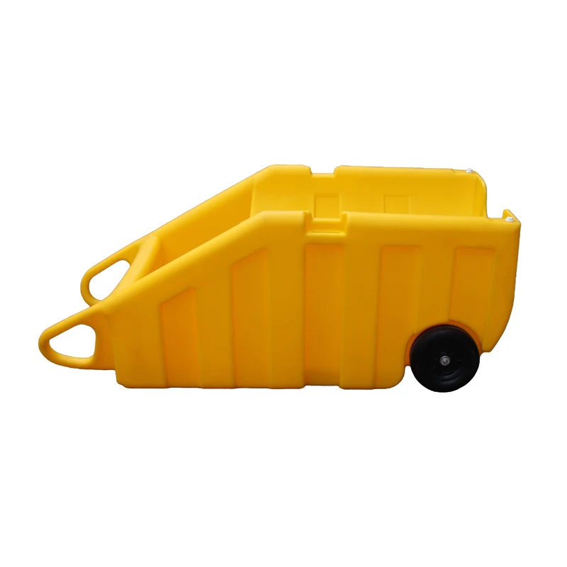 Mobile roller bracket for easy transportation of 200L oil drums