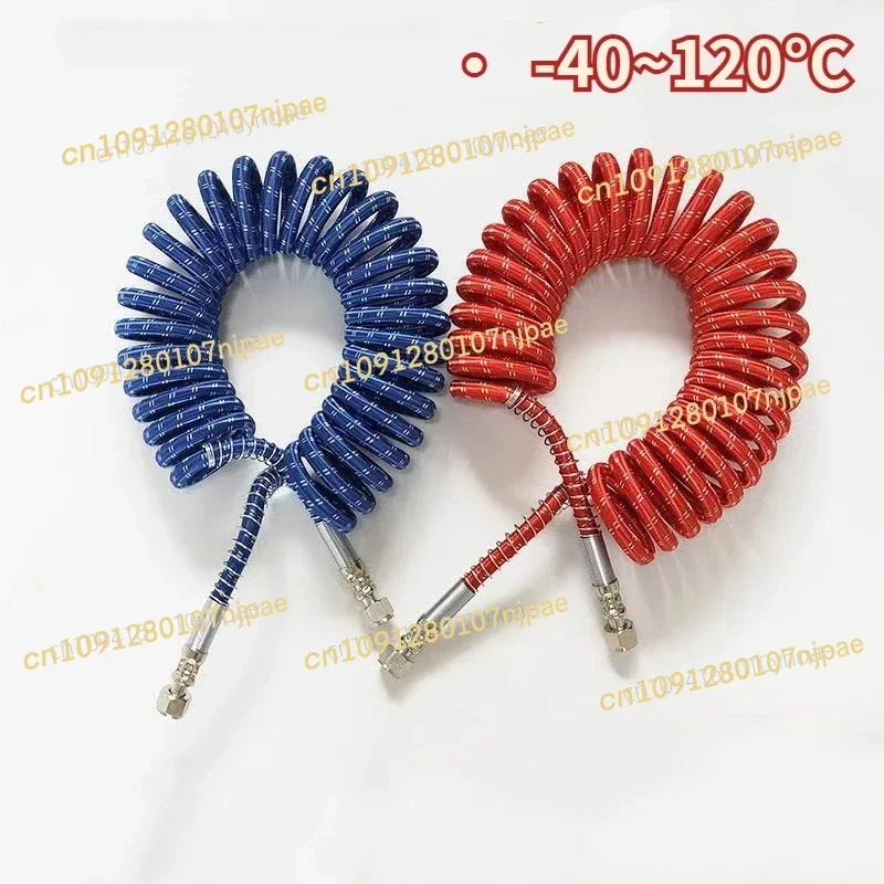 

Высокопрочная воздушная труба полуприцепа, устойчивая к высоким и низким температурам пружинная трубка, спиральное соединение воздушной трубы из полиуретана