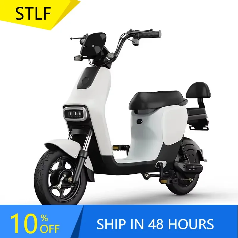 

Zuimi Высококачественный двухместный электрический скутер, электрический велосипед с пробегом 50-60 км и педалями