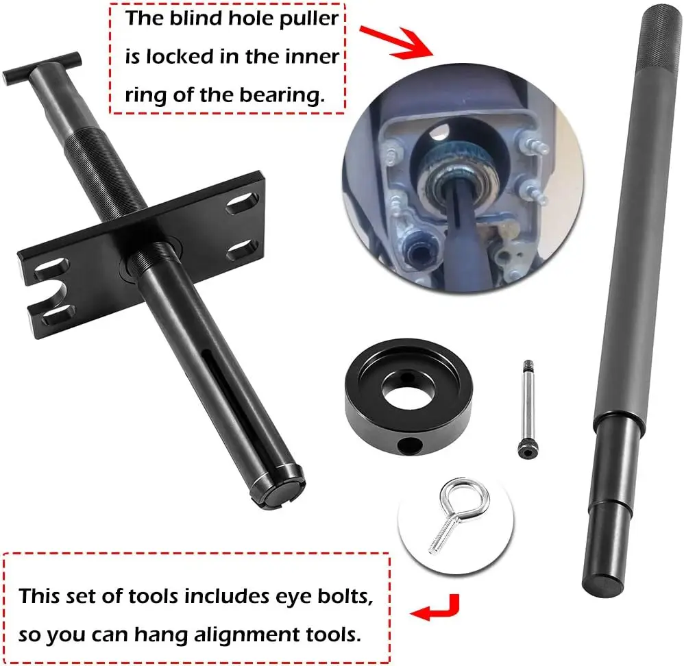 TM Gimbal Rolamento Extrator, Removedor, Rolamento Instalador, Alinhamento Ferramenta, Fit para Mercruiser, Alpha, Alpha 1, MR, Bravo, OMC, Volvo