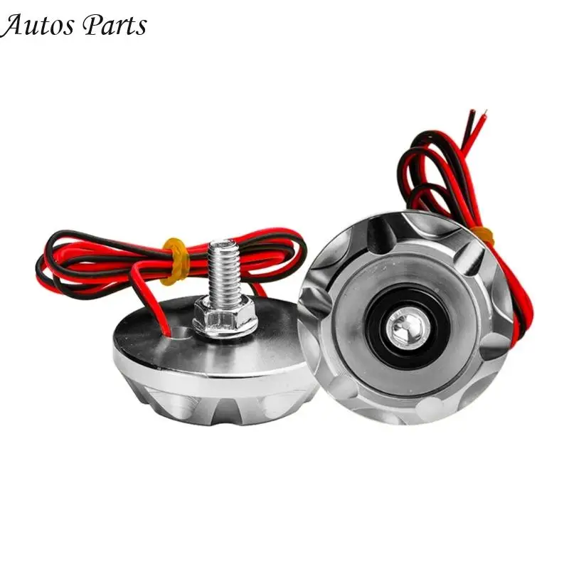 57BA Weather Resistant Motorcycle LED Side Lights 5 Brightness Levels Impact Resistant Frame Quick Wiring System