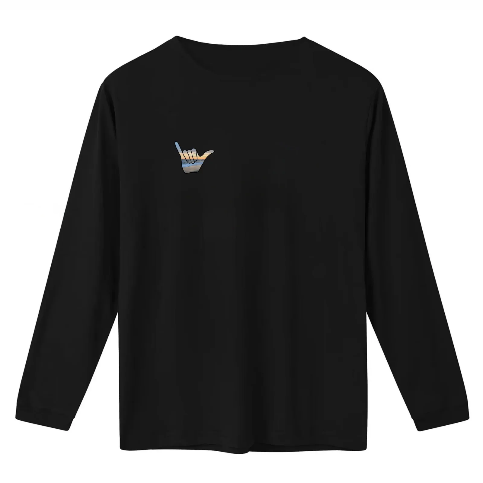Hang Loose LBI T-Shirt Summer Casual Cotton Tee Oversized Streetwear Tops Vintage Graphic Print Loose Fit Short Sleeve