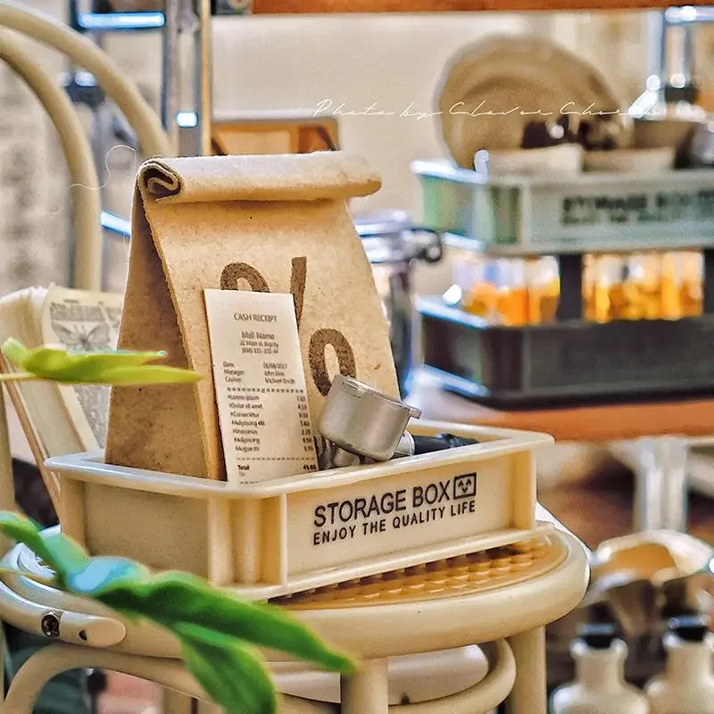 Цельные аксессуары для кукол, игрушки, новый 1/6 1/12, кукольный домик, миниатюрная мебель, ящик для хранения, модель стойки