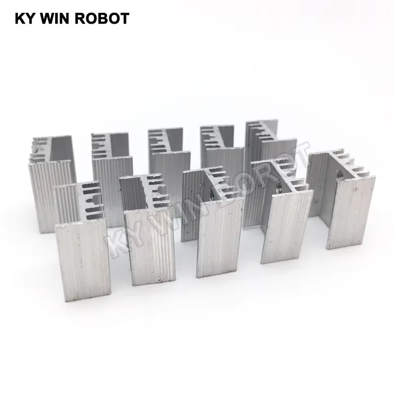 10pcs Aluminium TO-220 Heatsink TO 220 Heat Sink Transistor Radiator TO220 Cooler Cooling 20*15*10MM
