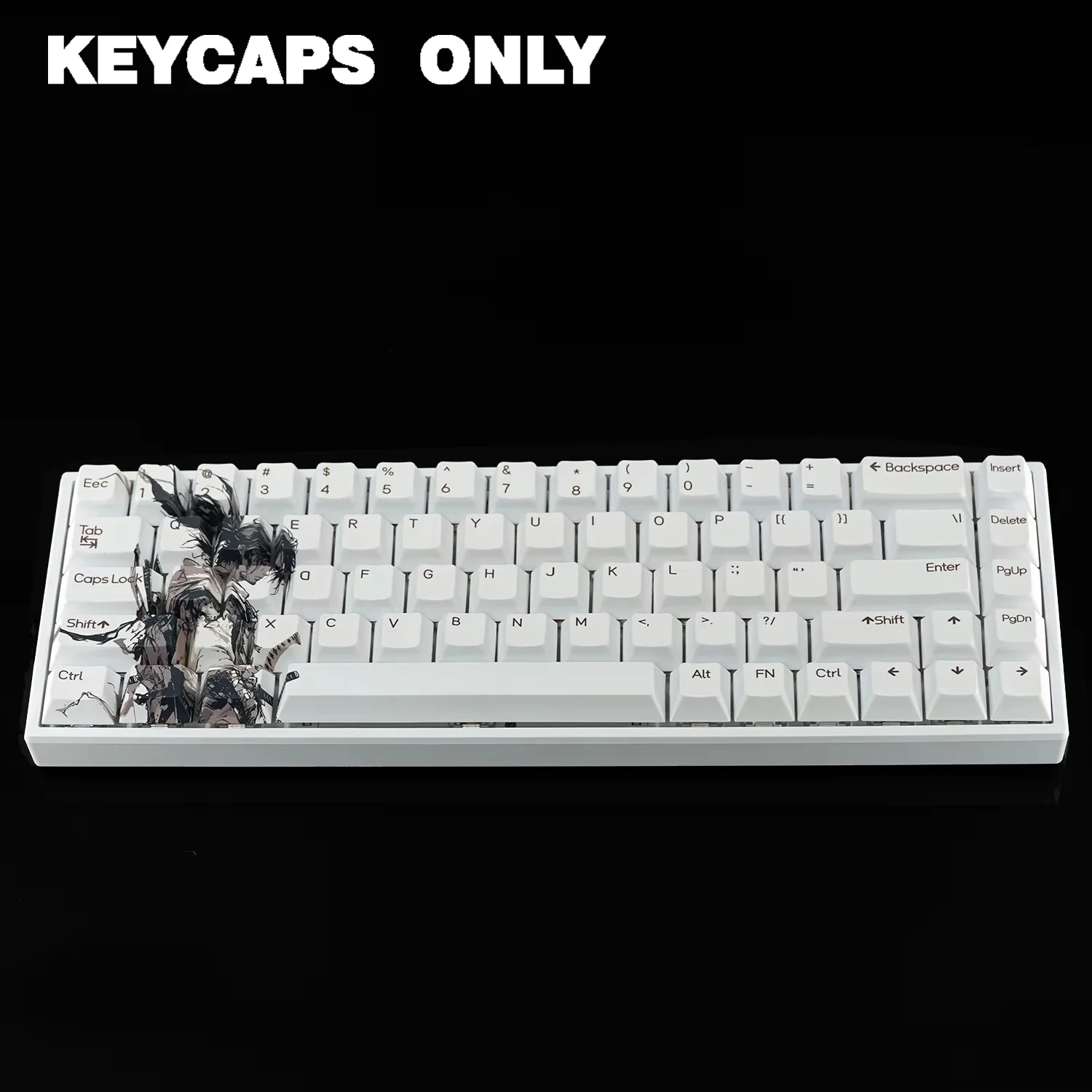 NPKC Kiraz Profil Keycaps Anime Klavye Tuş PBT MX Anahtarı Için anahtar kapaklar 60% 65% Mekanik Klavye Kapakları Wooting 60 MAD 68HE Anahtar kapağı