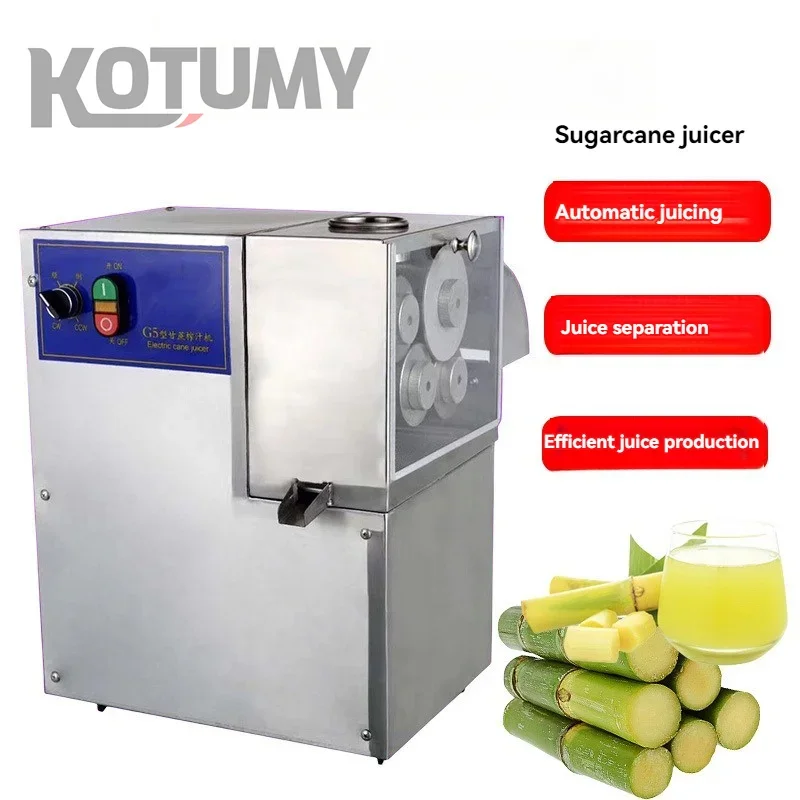 Commercial Electric Sugar Cane Juicer Juicer Extracting Machine New Condition for Restaurant Use
