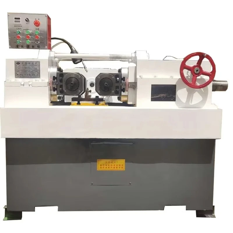 Hydraulic Thread Rolling Machine High Stability Thread Rolling Machine For Rebar Steel Bar Parallel Thread Machining