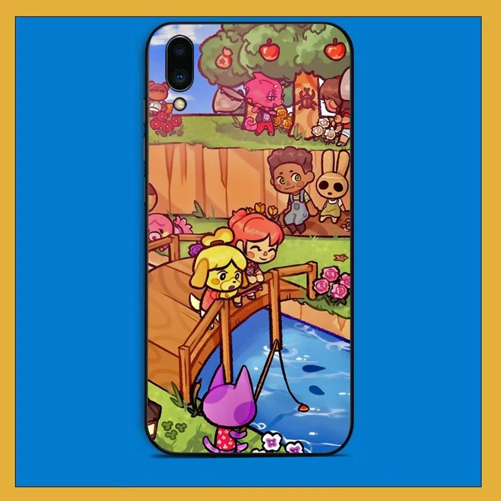 Funda de teléfono de Animal c-cros para Huawei, carcasa Psmart, Y9 6 7 5 Prime Enjoy 7s 7 8 plus 7a 9e 9plus 8E Lite