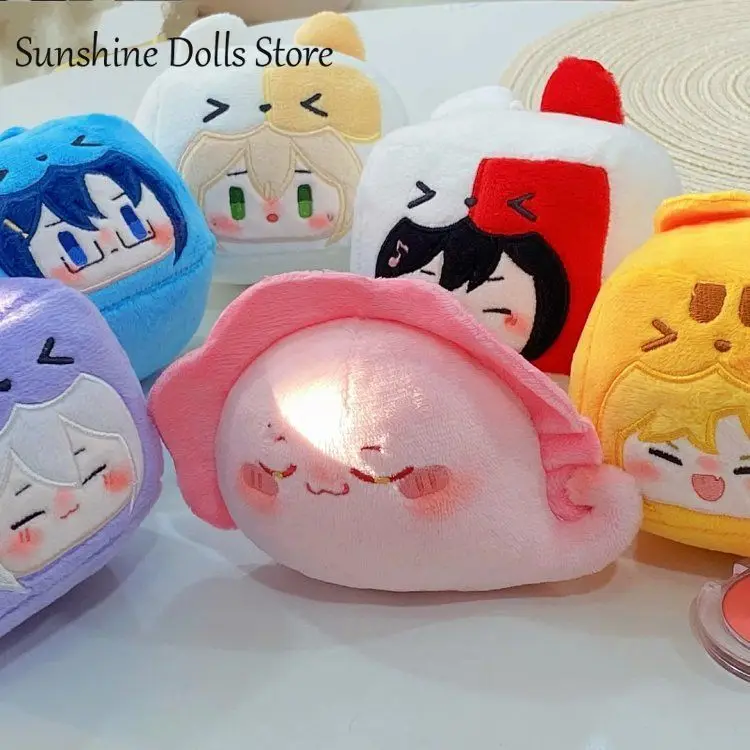لعبة لجميع الأوقات مرة أخرى جريمان آين علاء كلارنس Kawaii صندوق مربع 8 سنتيمتر تأثيري رائعتين أفخم محشوة دمية قلادة مفتاح سلسلة اللعب