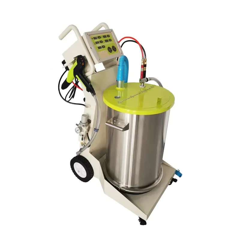 for Professional Electrostatic Powder Coating Gun Manual Control Simple Operation Painting Machinery for Steel Substrates
