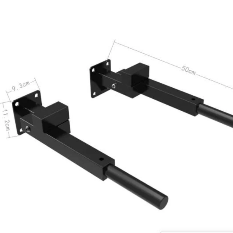 Foldable Wall Mounted Double Curved Pull Up Bar Wide Narrow Grip Home Chest Bicep Upper Body Muscle Training Fitness Equipment