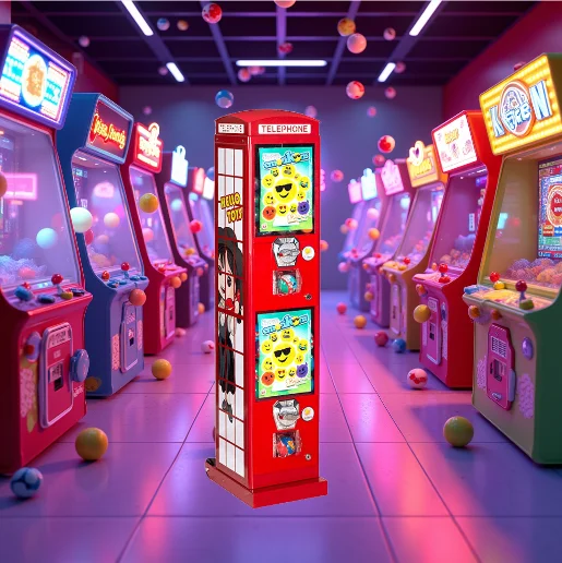 موزع ألعاب كبسولية معدني أكريل - مراجعة Candy Vending Machine وسعره
