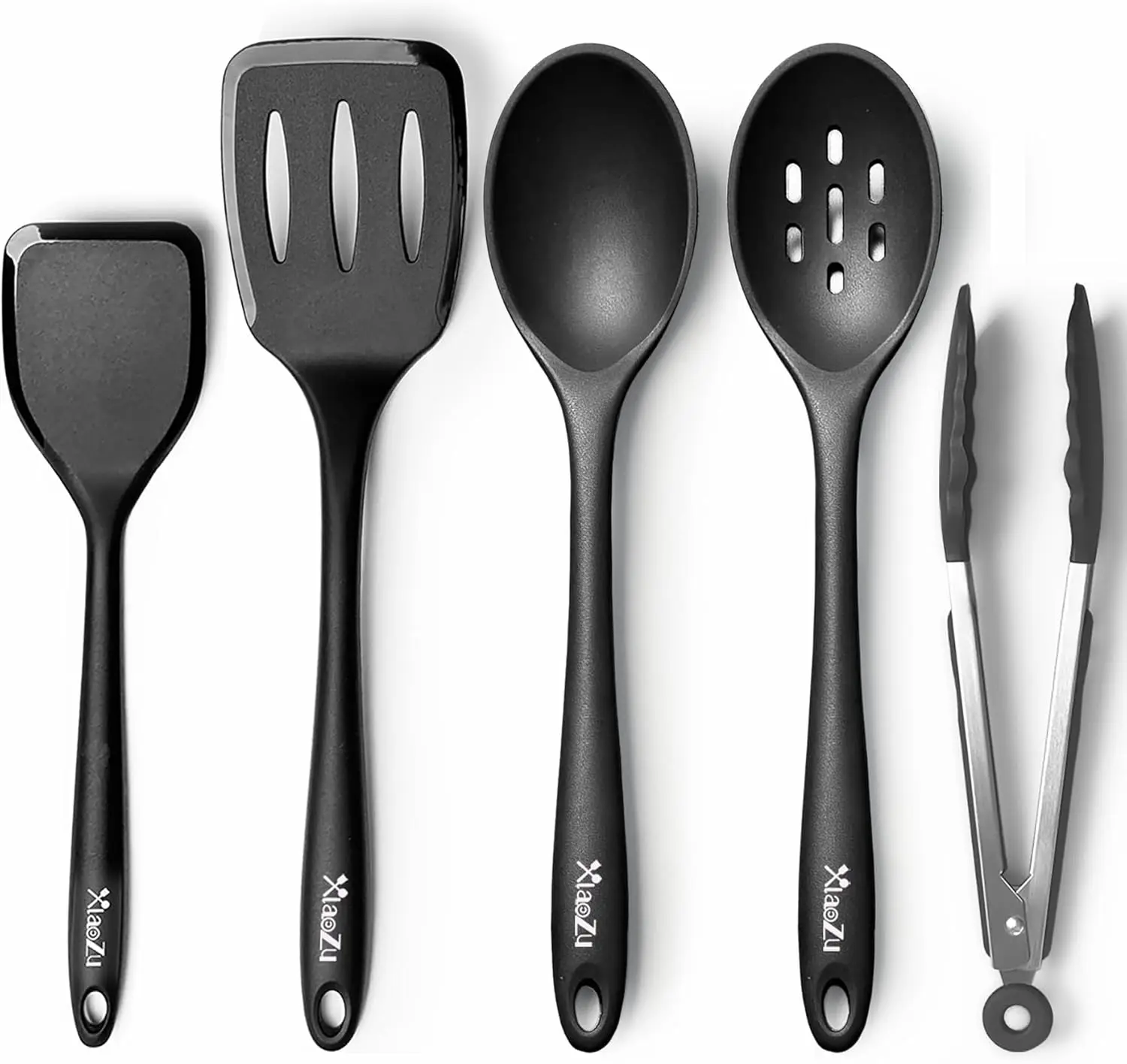 

Silicone Cooking Utensils Set, Heat Resistant Non Stick Spatulas & Spoons for Kitchen, BPA Free Turners