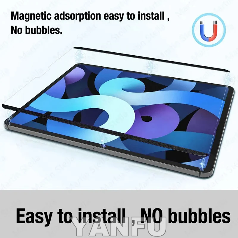 Paper Magnetic Like Screen Protector For Ipad 9 8 7 6 5 9th Generation 10 Ipad Pro 11 12.9 10.5 9.7 Air 5 4 13 2024 Mini 6 Film view 3
