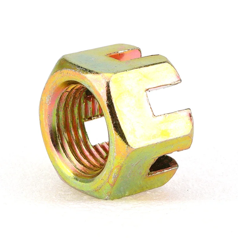 2pcs Groove Nut Screw M12 M14 M16 M20 For Kart Wheel Tires Agricultural Vehicle ATV Quad