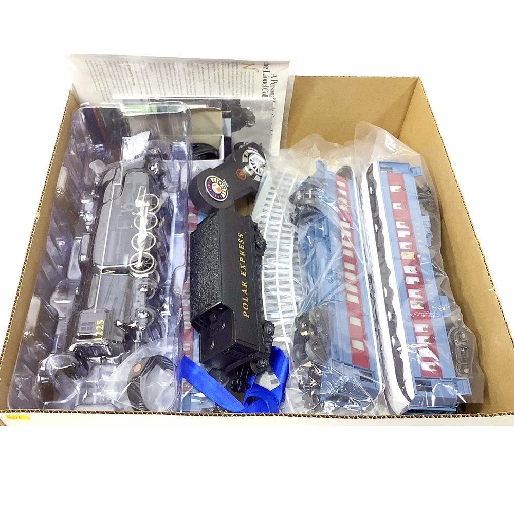Modelo de tren Control remoto Steam Retro Set Polar Express Train Toy Dos juegos de tren opcionales para niños y niñas Regalos de cumpleaños