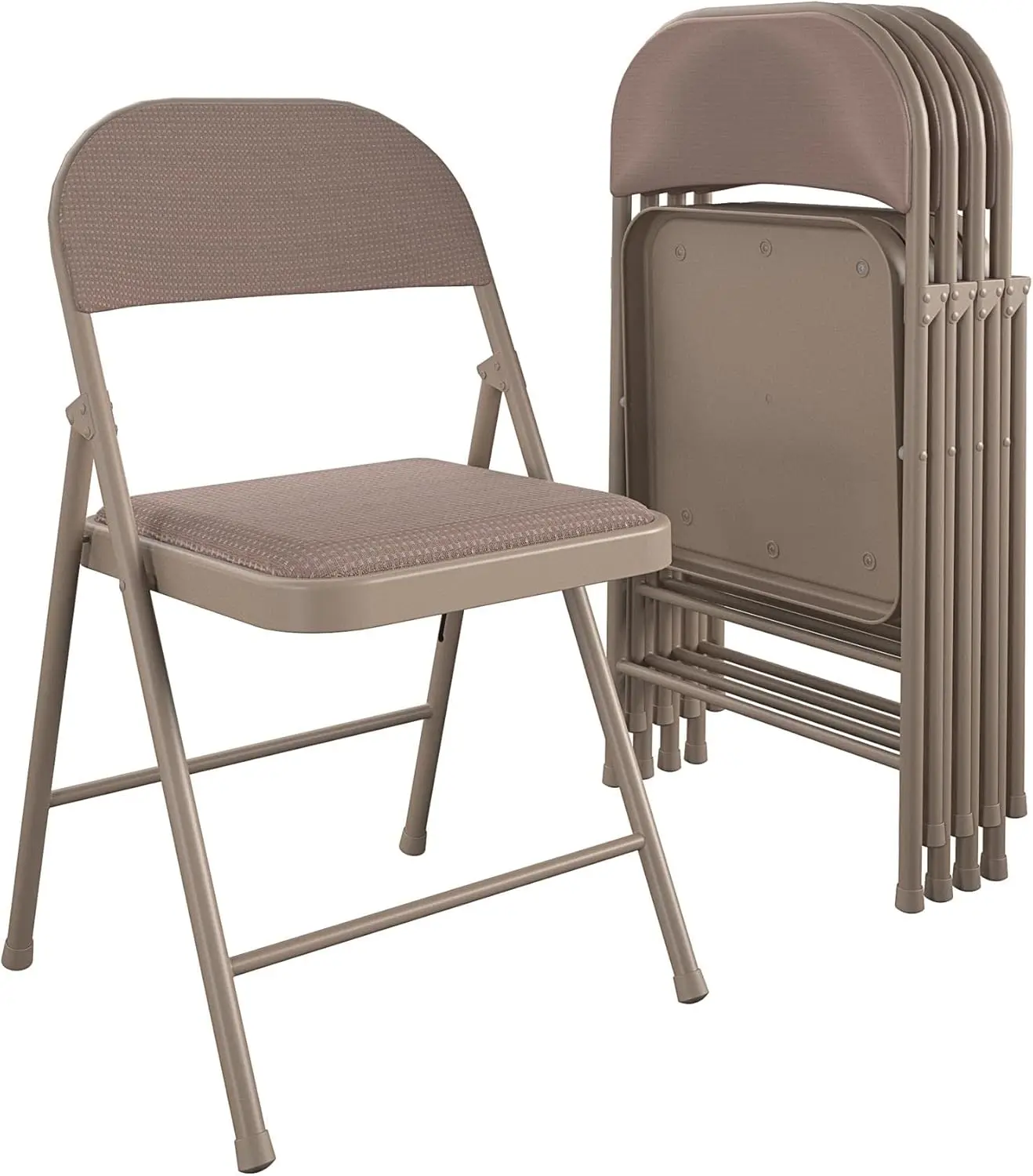 

Smartfold Fabric Folding Chair, 4-Pack, Antique Linen