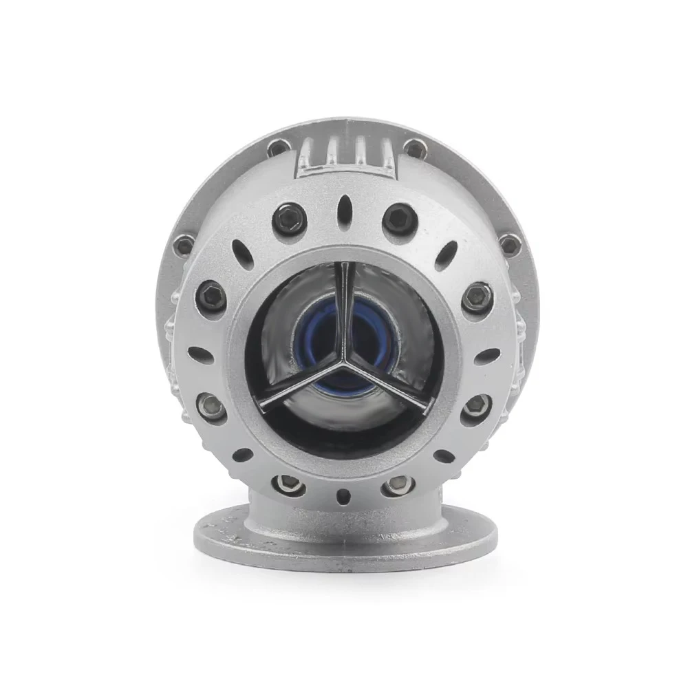Universal Bov Turbo Blow Off Valve Bov with Adapter Flange With Original box and instructions BLACK/SILVER