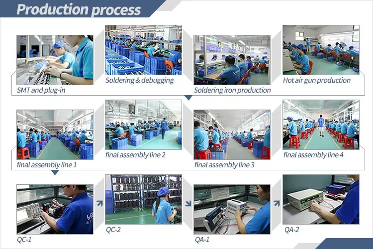 WEP 939D+ Multifunctional Professional Welding Soldering Iron Station