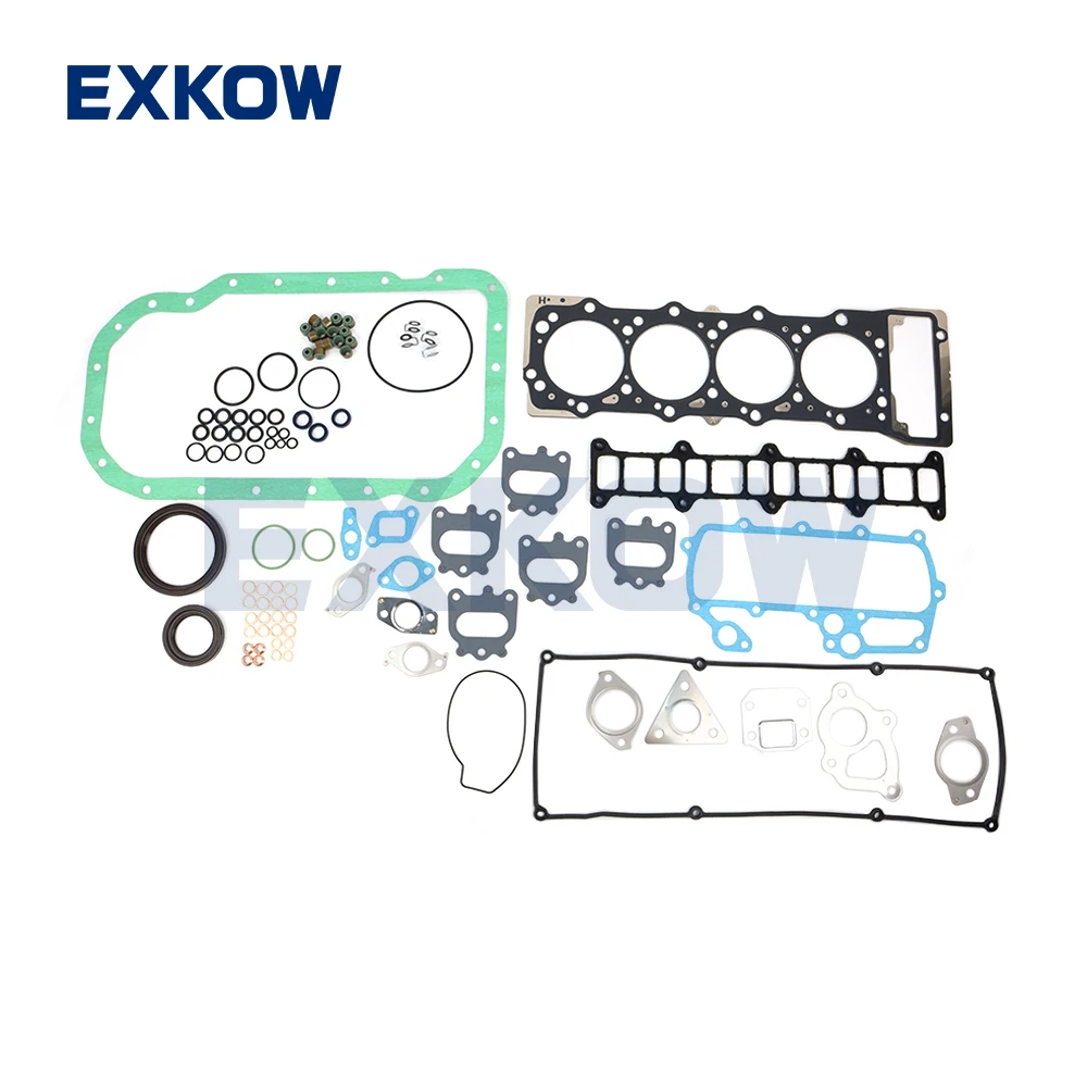 

Engine Overhaul Gasket Kit for Mitsubishi Pajero Montero III 1999-2006 V78 V68 4M41 ME993318