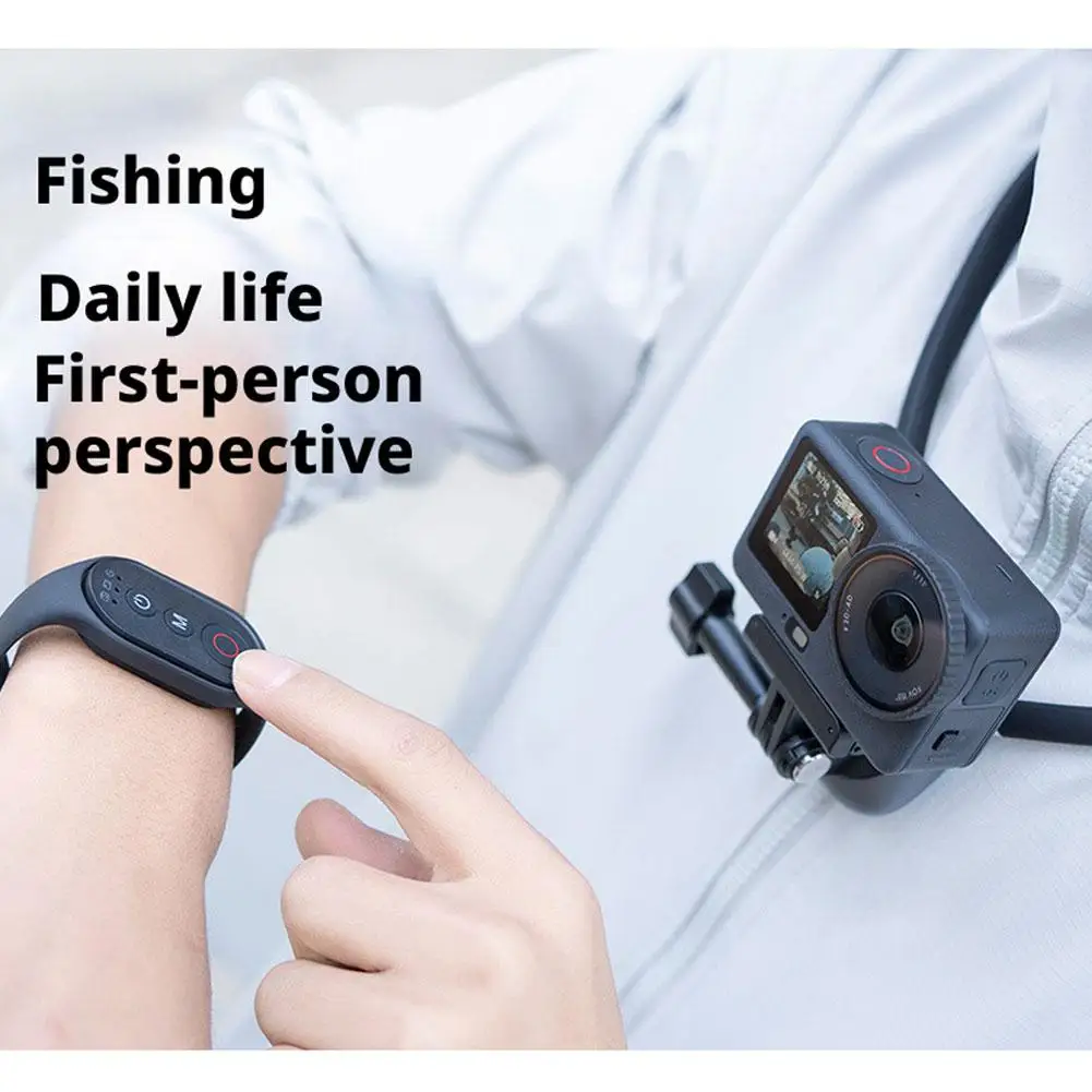 Bluetooth Remote Control For DJI Action6/5/4 Portable Wrist Strap Remote Control For Insta360 Ace Pro 2 Camera Accessories - view 5
