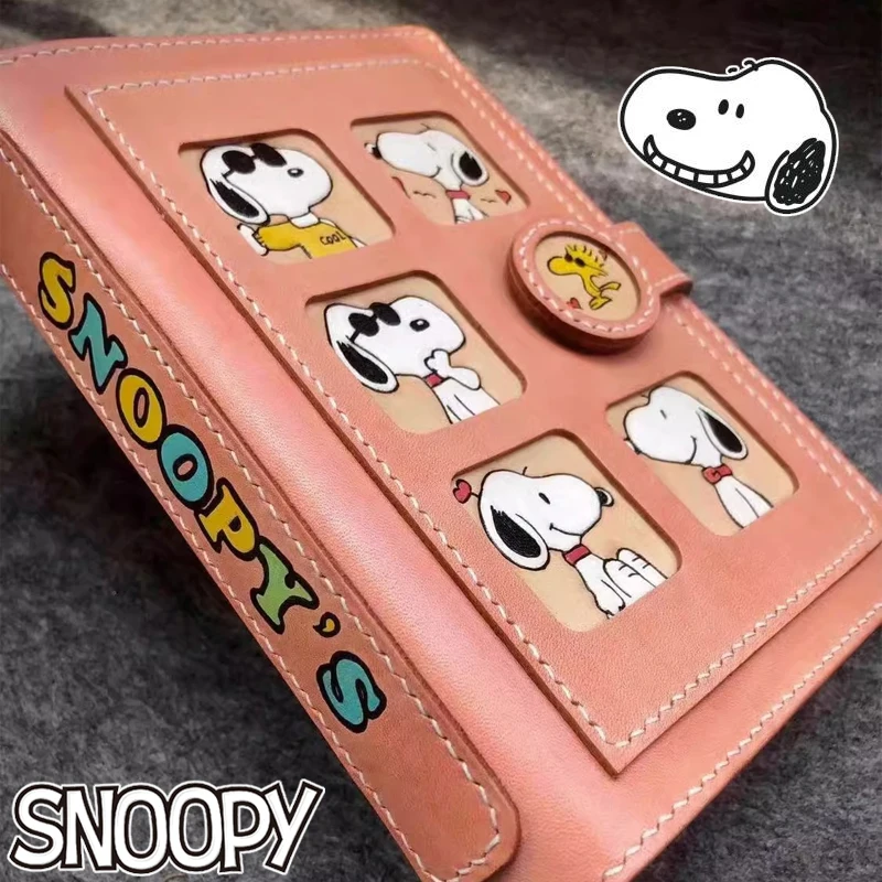 Snoopy Cartoon A6 Agenda Planner Notebook Suit Diary Weekly Planner Goal Schedules Organizer Notebook Girls School Stationery