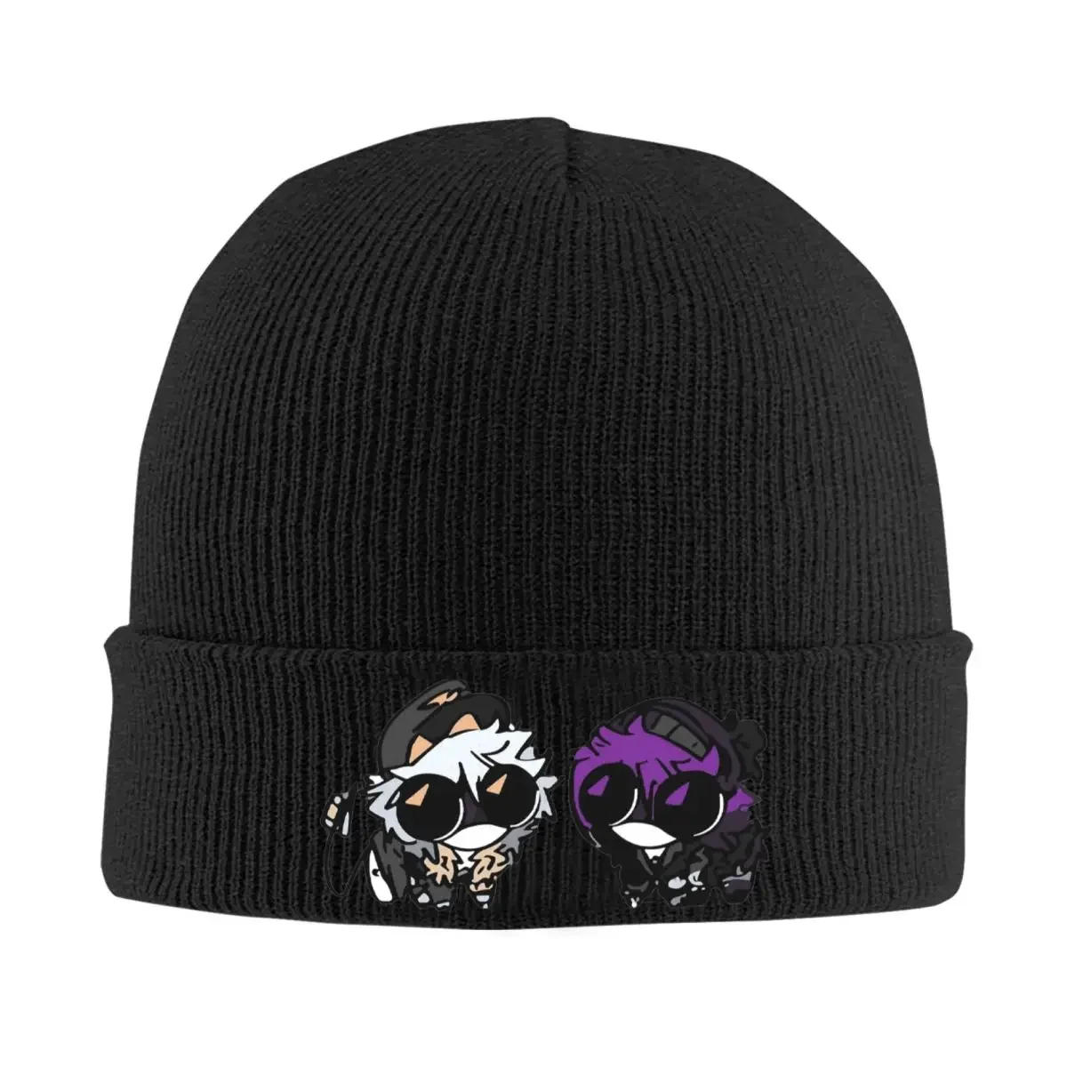 Uzi Doorman Murder Drones Knitted Caps Women's Men's Skullies Beanies Winter Hat Acrylic Warm Cap