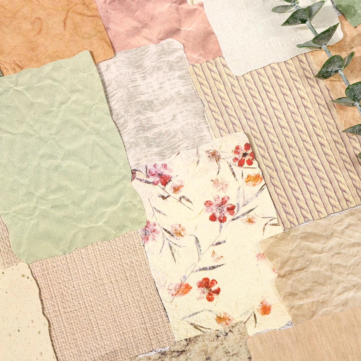 28pcs/pack Vintage Reliefs Tex - Vintage Junk Journal Scrapbooking Paper ulasan dan harga
