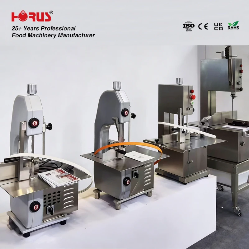 Commercial Bone Saw Machine 1100W-1800W Pure Copper Motor Meat Saw Cutting Machine For Butcher Shop Meat Processing Plant