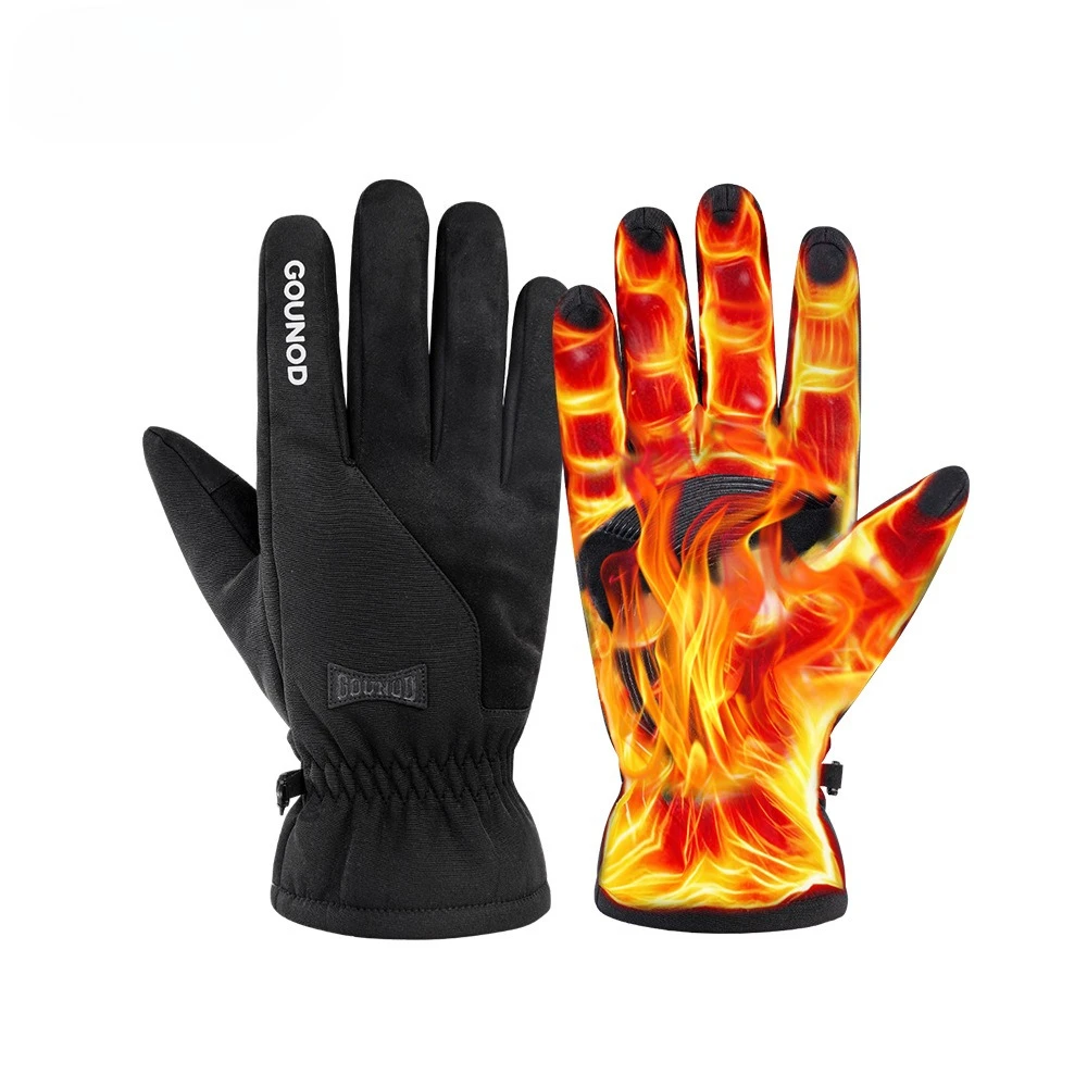 

New Winter Ski Gloves Thermal Insulated Waterproof Windproof Snowboard Touchscreen Compatible Skiing Riding Hiking Mountain