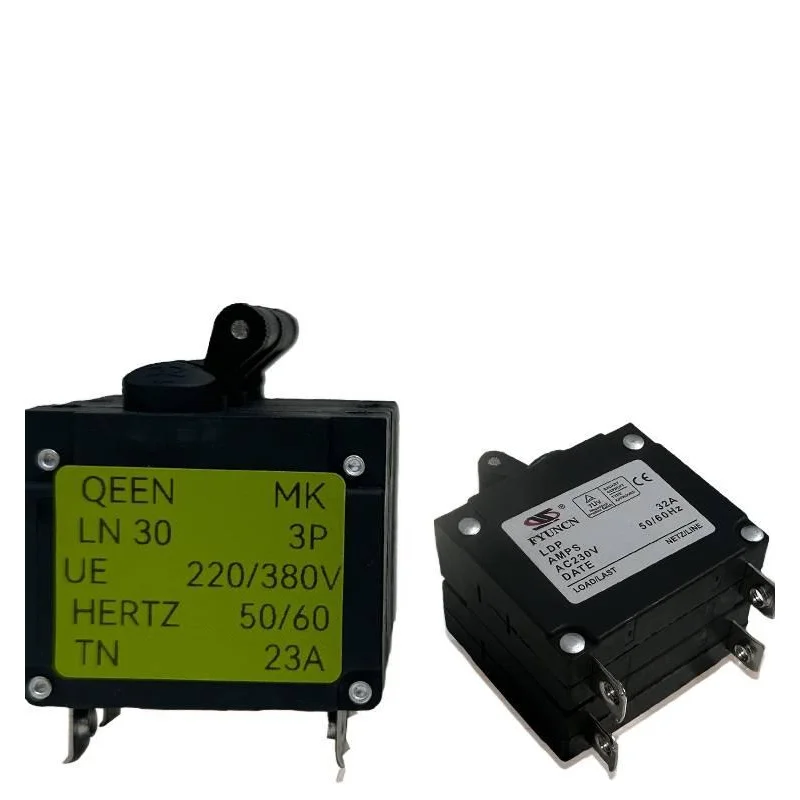 

Аксессуары для генераторов Q 190F 192F 8 кВт 6. Трехфазный автоматический выключатель 5 кВт, 23 А, 2 выключателя питания P3P DD