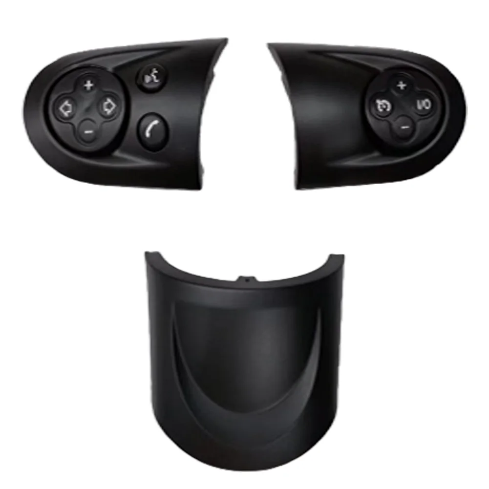 

Sleek Black Trim Cover Set for BMW for MINI for Cooper R55 R56 R57 R58 R59 R60 R61 Steering Wheel Control Switch