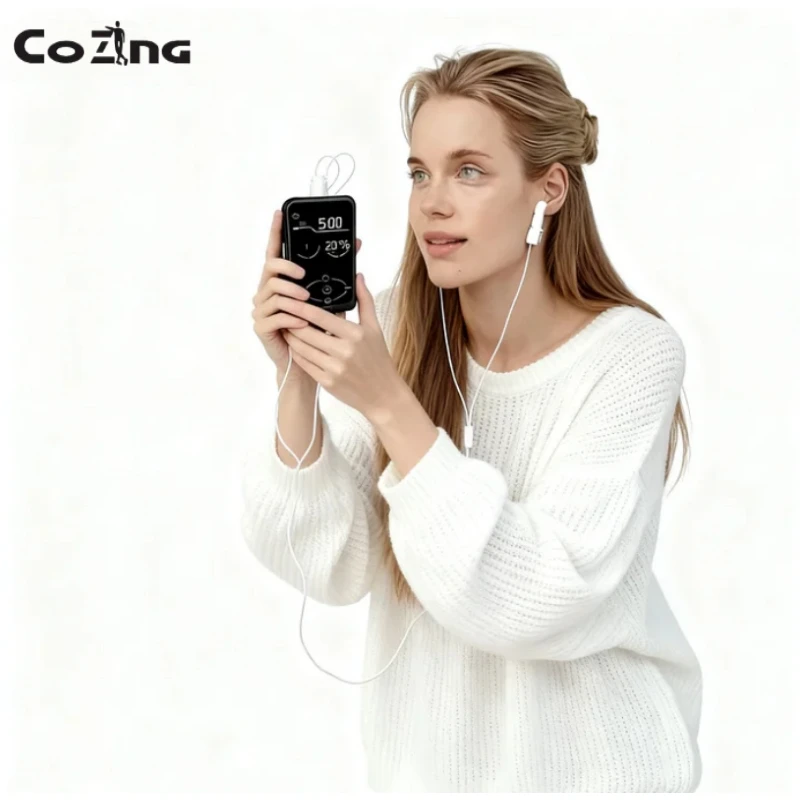 Sleep Device, Calms Anxiety and Helps You Fall Asleep, Compact for Home and Office Use, Rechargeable