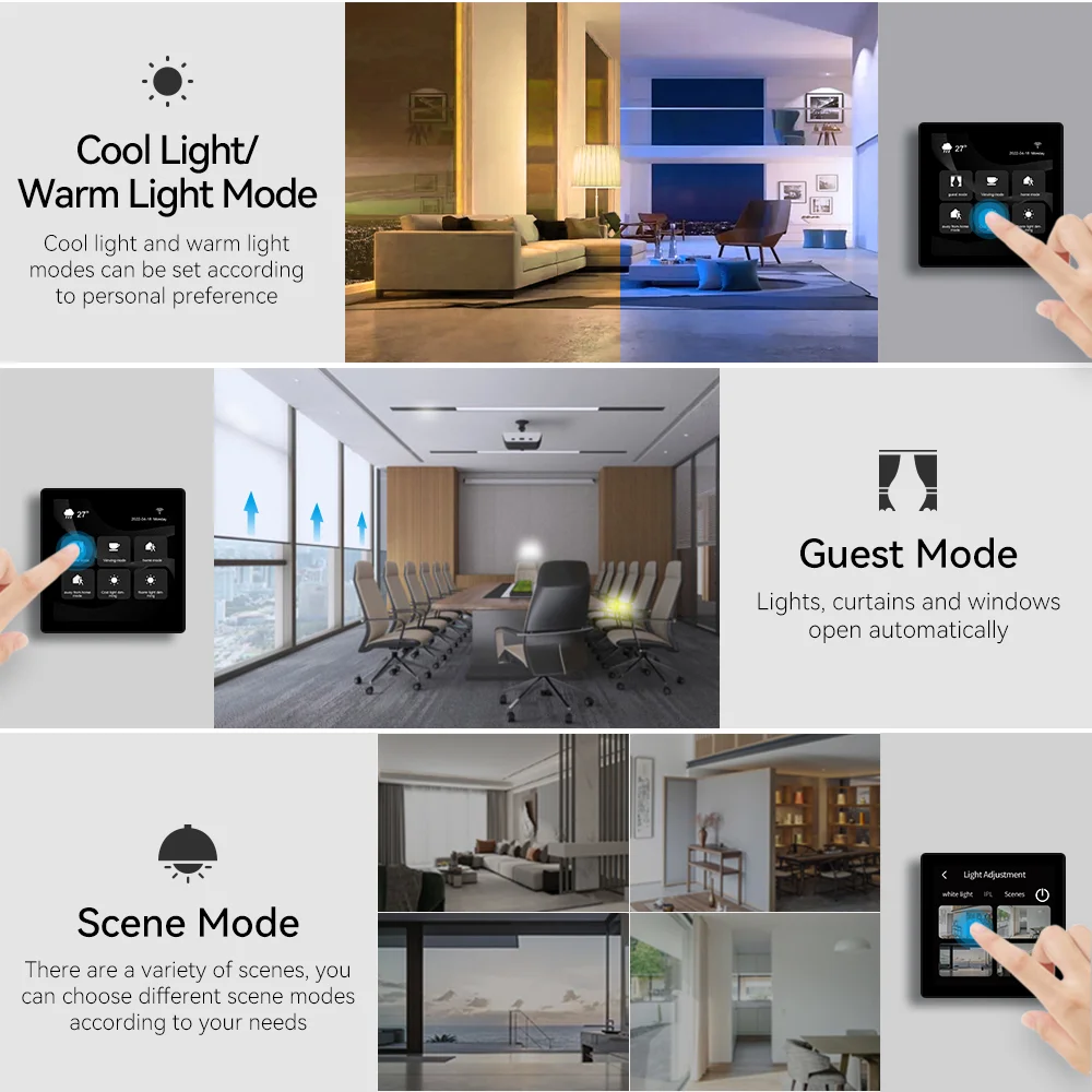 TYSH Zigbee Smart Home Gerät W – Smart Home Touchscreen Control Panel Bewertung und Preis