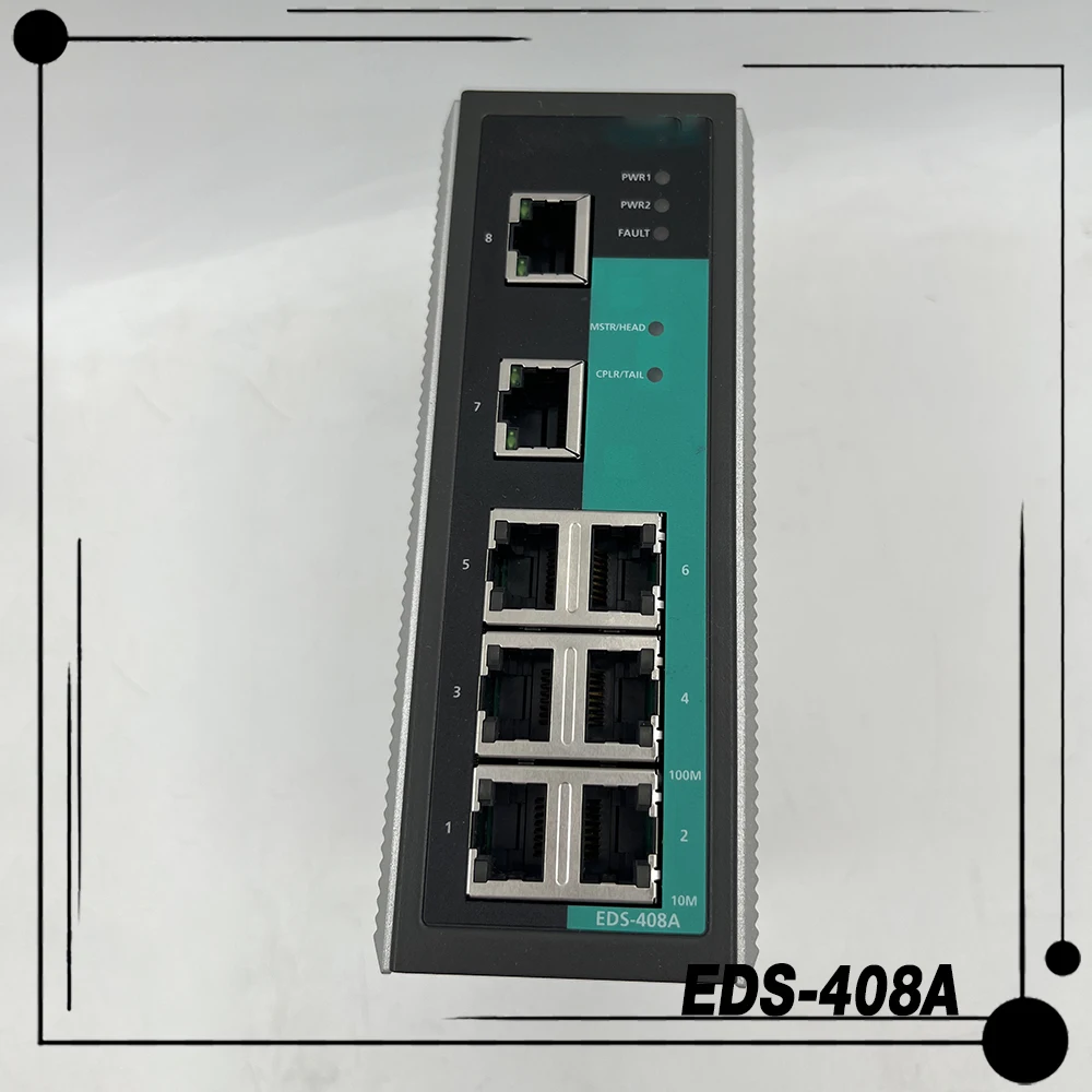 Managed Industrial Ethernet Switch EDS-408A