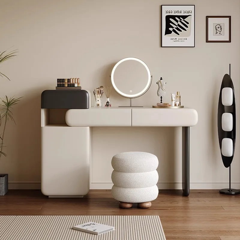Italian minimalist dresser bedroom small chest integrated modern minimalist high-end designer bedside makeup table